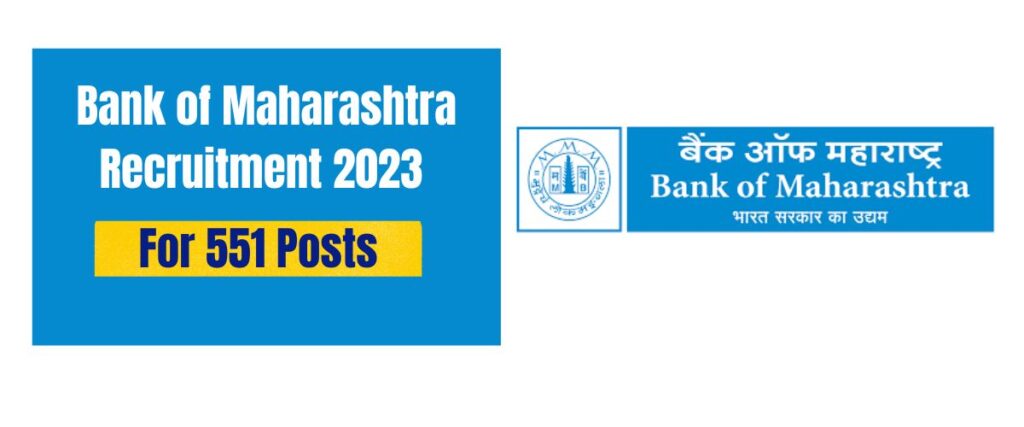 Bank of Maharashtra Recruitment 2023